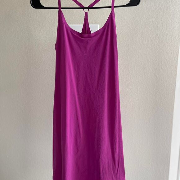Outdoor-voices Women's Magenta Athletic Dress with Built in Shorts S/M - Picture 1 of 4